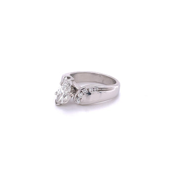Platinum Set 1.20 Carat Marquise Cut Diamond Ring – Assay Jewelers
