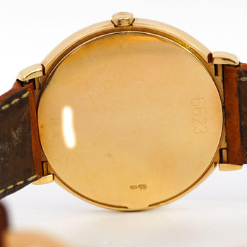 Rolex Cellini 18K Gold 37mm 6623 On Leather Watch Box and Papers – Assay Jewelers