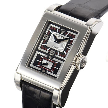 Rolex Cellini Prince 28mm Chronometer 18K White Gold Men's Watch – Assay Jewelers