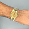 Rolex Oyster 1005 Champagne Dial Gold Vintage Watch