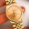 Rolex Oyster 1005 Champagne Dial Gold Vintage Watch