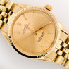 Rolex Oyster 1005 Champagne Dial Gold Vintage Watch