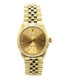 Rolex Oyster 1005 Champagne Dial Gold Vintage Watch