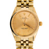 Rolex Oyster 1005 Champagne Dial Gold Vintage Watch