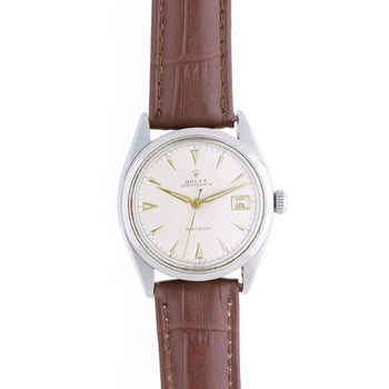 Rolex Oysterdate Precision 6294 Ivory Dial Manual Wind Circa 1953 Watch – Assay Jewelers