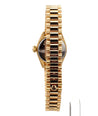 Rolex Precision 22mm Diamond Bezel 18K Gold Watch