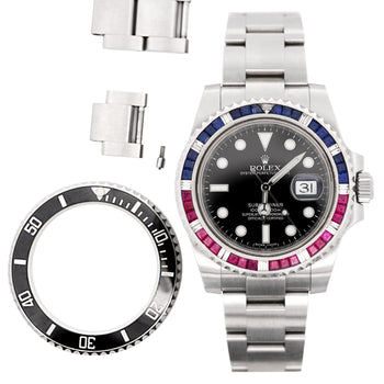 Rolex Submariner Date 116610 SARU Bezel Watch w Papers – Assay Jewelers