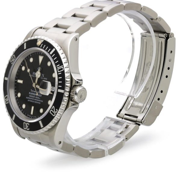 Rolex Submariner Tiffany & Co Dial 1680 Steel Automatic Date Watch
