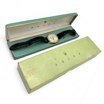 Rolex Tudor Prince 35mm Coca Cola 25 Years Service 14K Gold Watch – Assay Jewelers