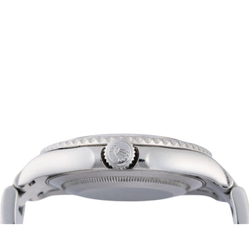 Rolex Yachtmaster 16622 40mm Platinum Bezel Ruby Gem Dial Steel Oyster Watch – Assay Jewelers