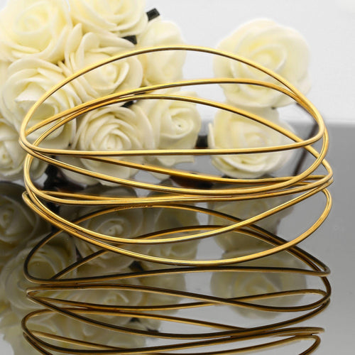 Tiffany & Co Elsa Peretti 18K Yellow Gold Vintage Bangle