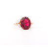 Van Cleef & Arpels 8.85 Carat No Heat Oval Ruby in 18k Yellow Gold Ring