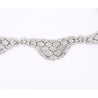 Vintage 17.6 Carat Round Diamond Pave Choker Necklace