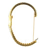 Vintage Blancpain Rayville Gold Ladies Watch On Aquamarine Bracelet