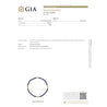 Vintage GIA Certified Lapis Lazuli 18K Gold Bead Necklace