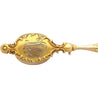 Vintage Retro Era Lorgnette Glasses With 14K Yellow Gold Case