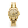 Vintage Rolex Datejust President 26mm 18K Gold Champagne Dial Fluted Watch