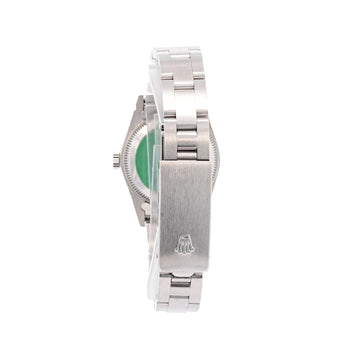 Vintage Rolex Ladies Oyster Perpetual 76080 Pink Dial Watch | Box & Papers – Assay Jewelers