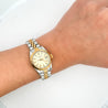 Vintage Rolex Oyster Perpetual Date Two Tone Ladies Watch 26mm Jubilee Bracelet