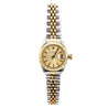 Vintage Rolex Oyster Perpetual Date Two Tone Ladies Watch 26mm Jubilee Bracelet