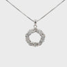 Diamond Crown of Thorns Platinum Pendant Necklace